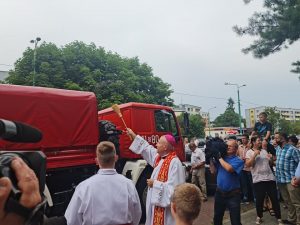 W parafii pw. św. Krzysztofa w Tychach od lat pielęgnuje się tradycję święcenia pojazdów