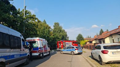 Dwie osoby nie żyją. Tragiczny w skutkach wybuch butli na parkingu w Częstochowie. Trwa ustalanie przyczyn (fot.Fatima Orlińska)