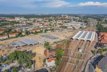 Gliwice: Budowa Centrum Przesiadkowego. Co słychać na placu robót? (fot.UM Gliwice)