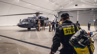 Policyjny Black Hawk wyleciał do Turcji. Pomoże w gaszeniu gigantycznych pożarów (fot.policja.pl)