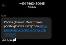 Uważajcie "na pocztę głosową"! Oszuści mają nową metodę działania (fot.policja.pl)