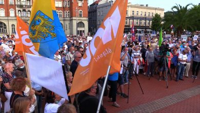 Śląskie ulice pełne przeciwników "lex TVN". Protesty przelały się przez całą Polskę