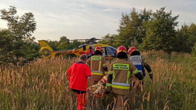 Wypadek na Pogorii IV! Motorówka zderzyła się ze skuterem wodnym! Są ranni (fot.KP PSP Będzin)