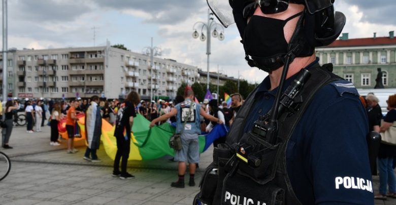 Częstochowski Marsz Równości bez incydentów. Policja podsumowała sobotnie wydarzenie (fot. KMP Częstochowa)