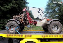 Śląskie: Zwłoki mężczyzny przygniecione pojazdem 4x4 znalazła w strumieniu jego matka (fot.policja)