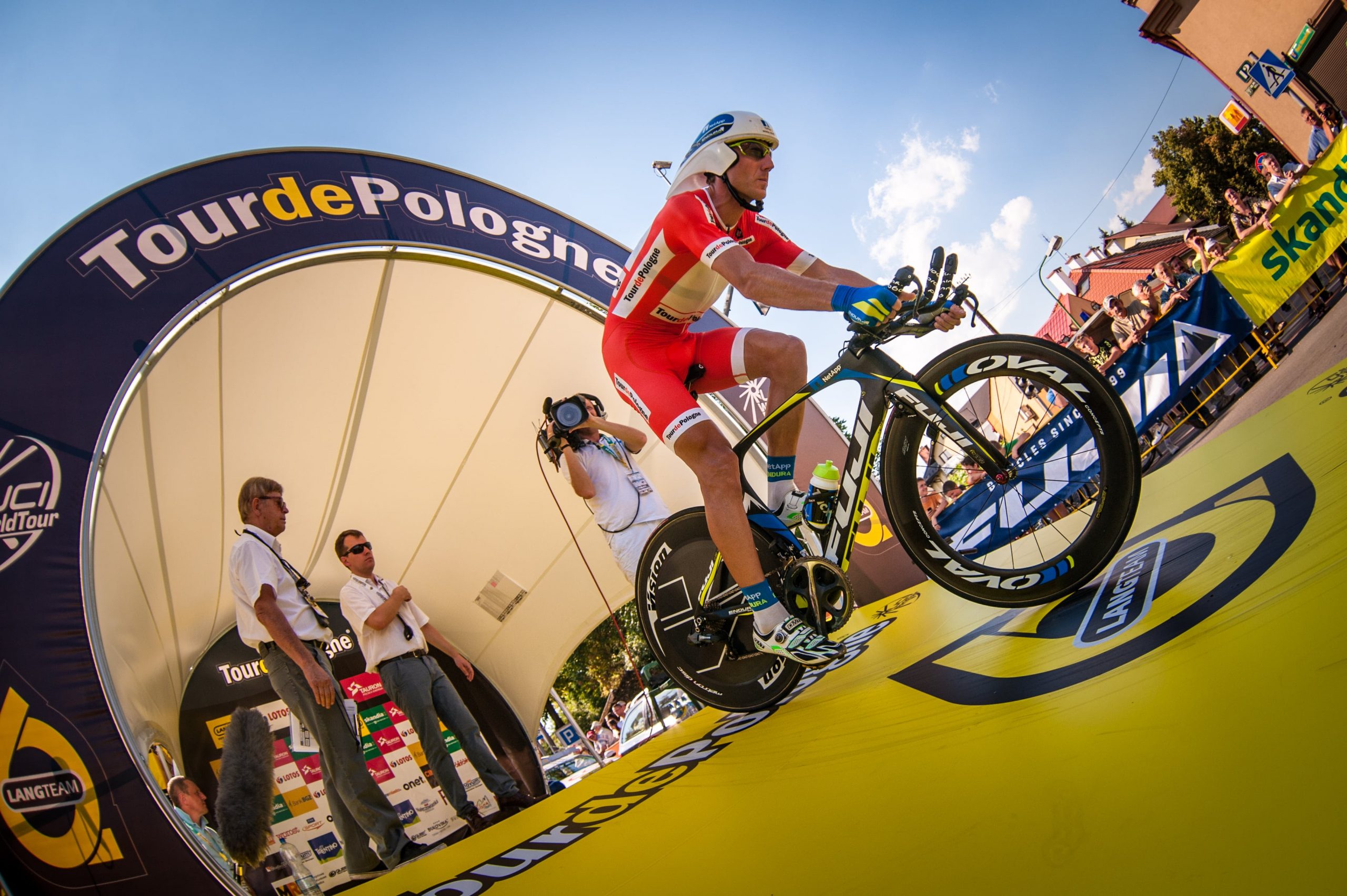 Tour de Pologne 2024. Utrudnienia w Katowicach/fot.poglądowe/Biuro Prasowe Lang Team