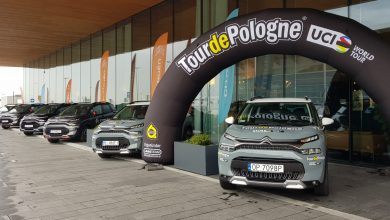 Obsługa Tour de Pologne pojedzie w tym roku Citroenami. Umowa podpisana (fot. Biuro Prasowe Lang Team)