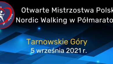 Otwarte Mistrzostwa Polski w Nordic Walking w Półmaratonie