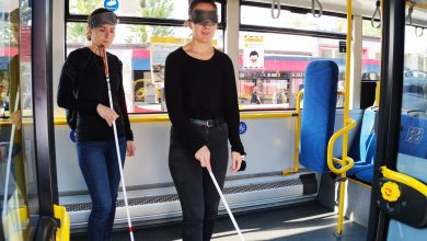 Do dyspozycji szkolących było kilka typów autobusów, tak żeby mogli poćwiczyć w różnych warunkach. [fot. MZK Bielsko-Biała]