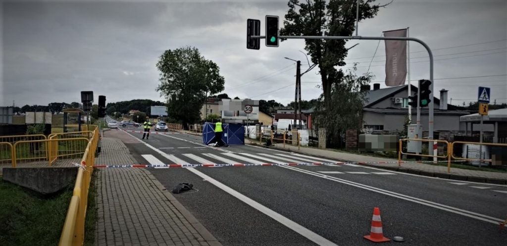 Tragiczny wypadek na DK44 w Mikołowie. Policja szuka świadków (fot.Śląska Policja)