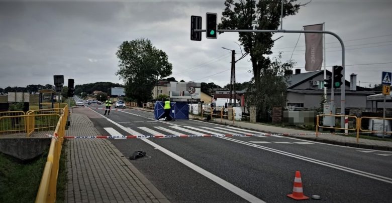 Tragiczny wypadek na DK44 w Mikołowie. Policja szuka świadków (fot.Śląska Policja)