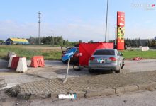 Tragiczny wypadek w Koziegłowach. Nie żyje kierowca lanosa(fot.Śląska Policja)