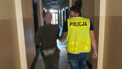 Policja z Tarnowskich Gór zatrzymała seryjnego podpalacza. Fot. Policja Śląska