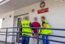 Okradł 91-letnią kobietę. Zabrał jej z mieszkania co się dało: telewizor, pralkę, nawet maszynę do szycia. Fot. KMP w Zabrzu