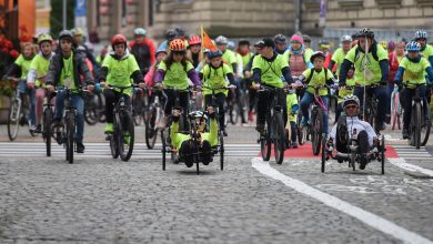 Beskidzkie Towarzystwo Cyklistów już teraz zaprasza na edycję wiosenną rajdu, która odbędzie się 24 kwietnia 2022 roku. [fot. Piotr Bieniecki / UM w Bielsku-Białej]