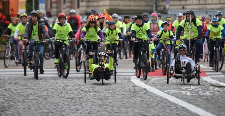 Beskidzkie Towarzystwo Cyklistów już teraz zaprasza na edycję wiosenną rajdu, która odbędzie się 24 kwietnia 2022 roku. [fot. Piotr Bieniecki / UM w Bielsku-Białej]
