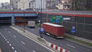 Gliwice: "Strzępy" w tunelu. W nocy z 24 na 25 listopada tunel na DTŚ będzie zamknięty(fot.ZDM Gliwice)