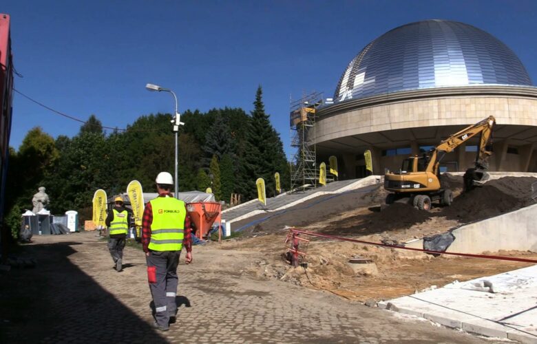 To będzie zupełnie nowe Planetarium Śląskie. Przebudowa nabiera rozpędu