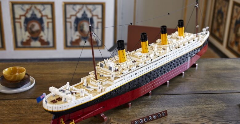 Można kupić Titanica z LEGO. Ma ponad 9 tys. elementów [ZDJĘCIA]. Fot. LEGO