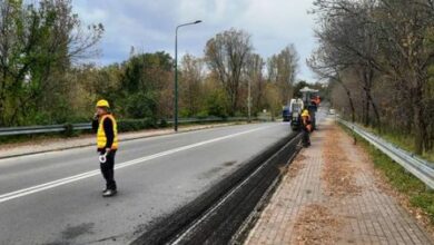 Dodatkowo w sobotę, 16 października, na fragmencie ul. Mikołajczyka od stacji benzynowej Shell, w kierunku Niwki i Modrzejowa, będą prowadzone prace związane z cząstkowymi naprawami ul. Mikołajczyka. [fot. UM Sosnowiec]