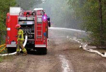 150 strażaków, 50 pojazdów, hektary płonącego lasu w Jaworznie. Na szczęście to tylko ćwiczenia