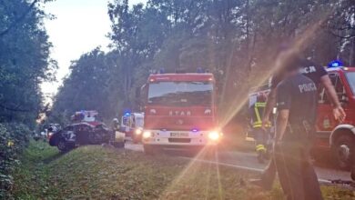 Dwaj kierowcy zginęli w wypadku w Jankowicach. Koszmar na drodze pod Pszczyną (foto: www.112tychy.pl)