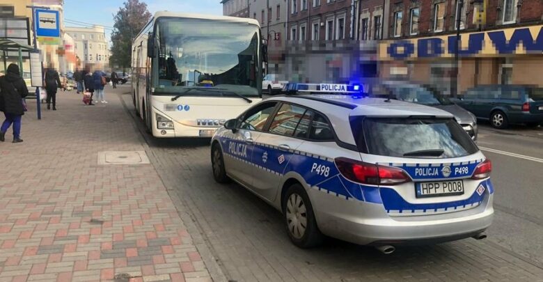 Kierowca autobusu miejskiego w Piekarach miał 1,5 promila. Fot. Policja Śląska