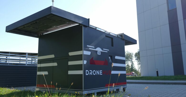Transport dronami w Sosnowcu. Pilotażowy program coraz bliżej (fot.GZM)