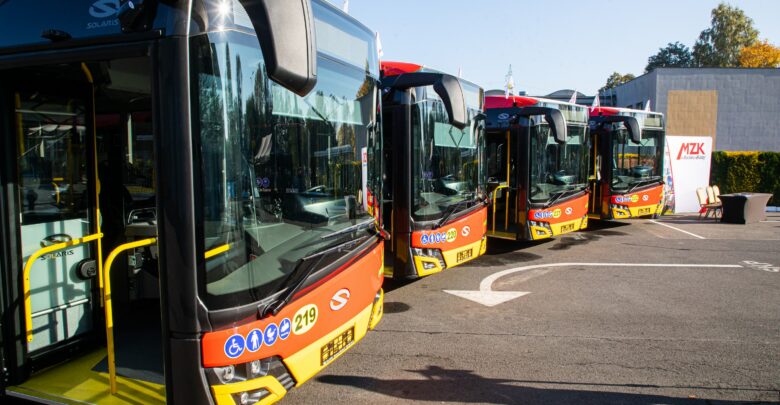 Są dobrze wyposażone i bardzo nowoczesne. Nowe autobusy w Bielsku-Białej (fot.UM Bielsko-Biała)