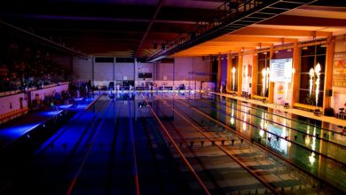 Nocne pływanie w Gliwicach. Night&Lights Swim 2021 już w sobotę, 6 listopada ((fot. UM Gliwice)