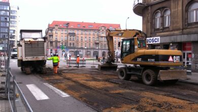 Ulica Zwycięstwa w Gliwicach rozkopana i nieprzejezdna. I tak będzie przez pół roku!