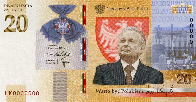 Banknot z Lechem Kaczyńskim. Kiedy będzie można kupić? Fot. NBP