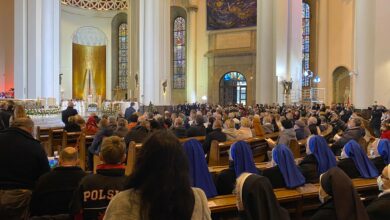 W Katowicach rozpoczyna się beatyfikacja ks. Jana Machy. Tłumy w Archikatedrze Chrystusa Króla [ZDJĘCIA]. Fot. B. Bednarczuk