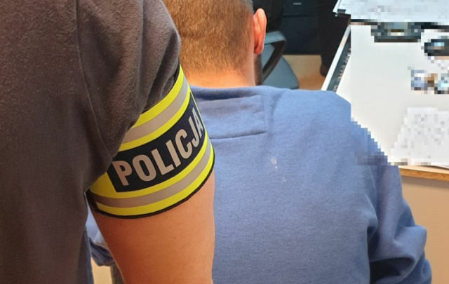 Podpalacz złapany przez policję z Lublińca może dostać nawet 10 lat odsiadki! (fot.policja)