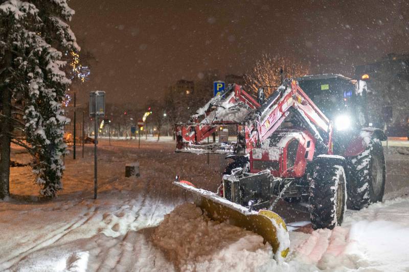 Jest sól, piasek, pługi. Tychy gotowe na zimę (fot.UM Tychy)