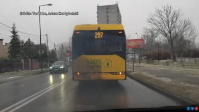 WIDEO z Katowic podbija internet! Autobus elektryczny kopci jak stary diesel!