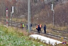 Na torach kolejowych stacji Tychy-Lodowisko znaleziono zwłoki mężczyzny! Policja: "Sprawdzamy wszystkie możliwości" (fot.www.112tychy.pl)