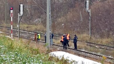 Na torach kolejowych stacji Tychy-Lodowisko znaleziono zwłoki mężczyzny! Policja: "Sprawdzamy wszystkie możliwości" (fot.www.112tychy.pl)