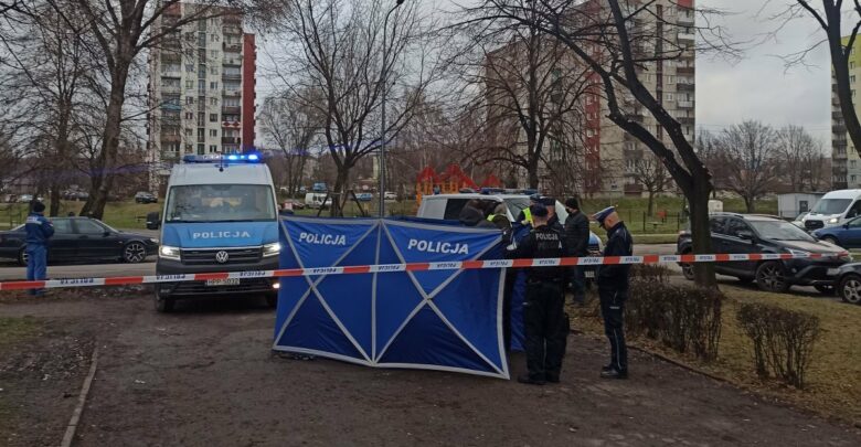 Sosnowiec: Śmieciarka potrąciła kobietę. 54-latka nie żyje (fot.KMP Sosnowiec)