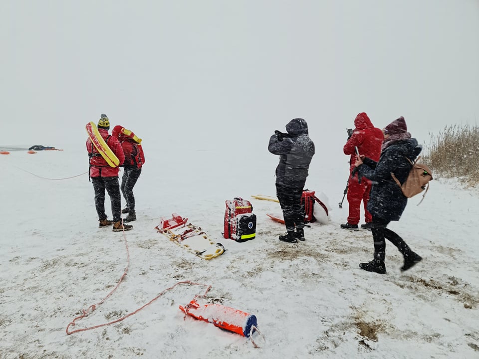 Ćwiczenia GOPR na Jurze