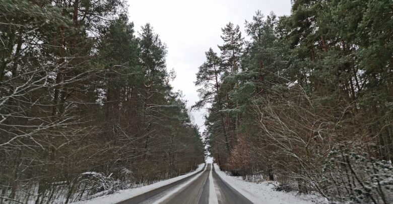 Jura Krakowsko-Częstochowska zimą