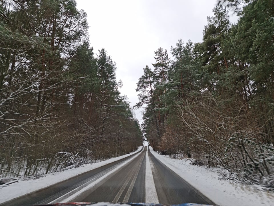 Jura Krakowsko-Częstochowska zimą