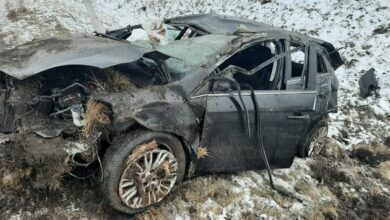 Śląskie: Tragiczny wypadek w Siedlcu Dużym. Pijany kierowca próbował uciec pieszo (fot.Śląska Policja)