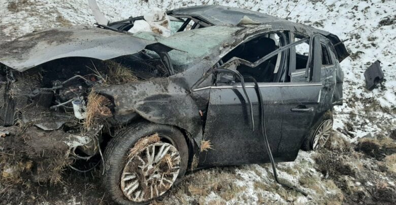 Śląskie: Tragiczny wypadek w Siedlcu Dużym. Pijany kierowca próbował uciec pieszo (fot.Śląska Policja)