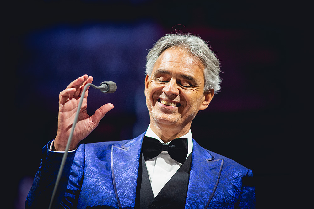 Andrea Bocelli wystąpi na Stadionie Śląskim w 2023 roku. Fot. Stadion Śląski