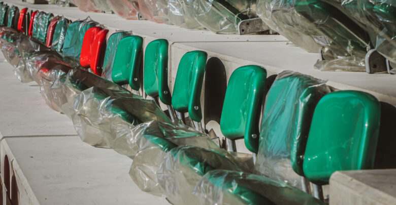 Tak wygląda nowy stadion w Sosnowcu. Trwa montaż krzesełek [GALERIA ZDJĘĆ]. Fot. Maciej Łydek/UM Sosnowiec