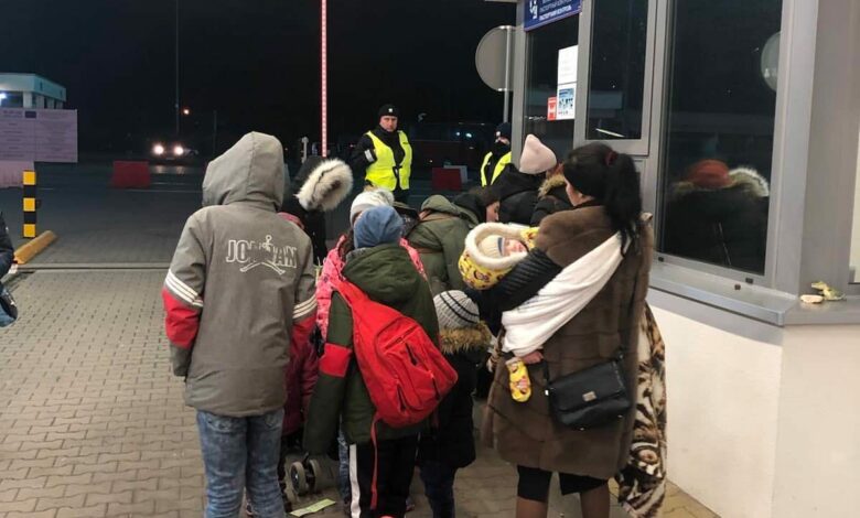 Śląscy policjanci pomagają na granicy