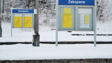 Stacja Zakopane pociąg do zakopanego