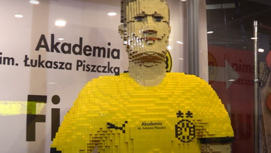 Łukasz Piszczek z LEGO