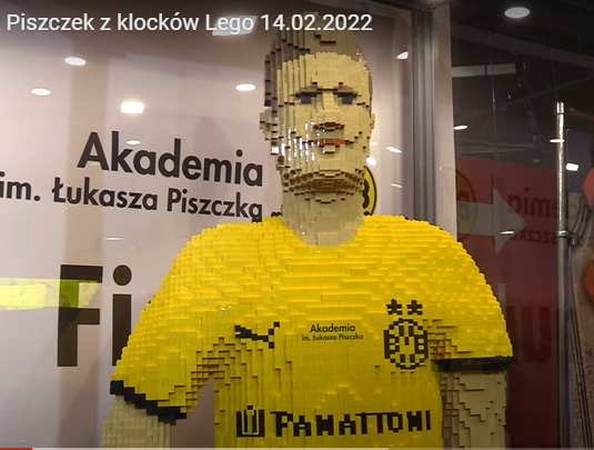 Łukasz Piszczek z LEGO